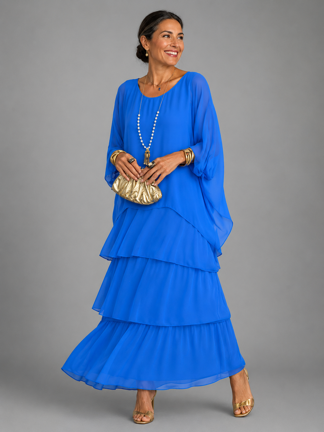 Garance | Robe longue fluide et élégante