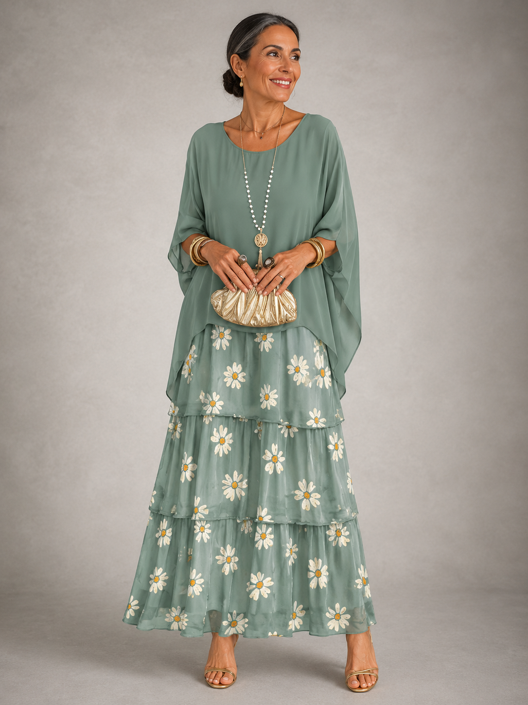 Garance | Robe longue fluide et élégante