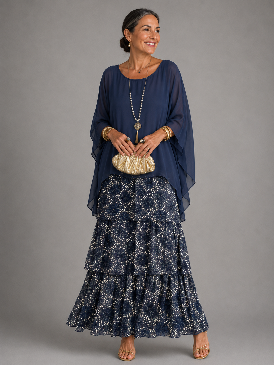Garance | Robe longue fluide et élégante
