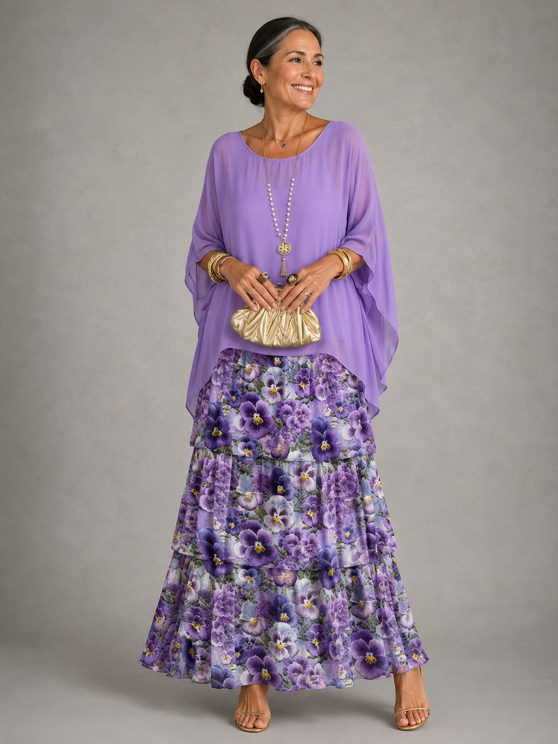 Garance | Robe longue fluide et élégante