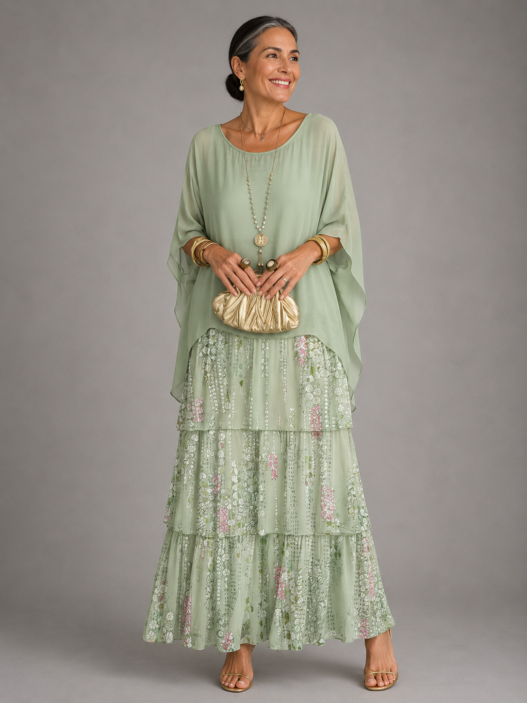 Garance | Robe longue fluide et élégante