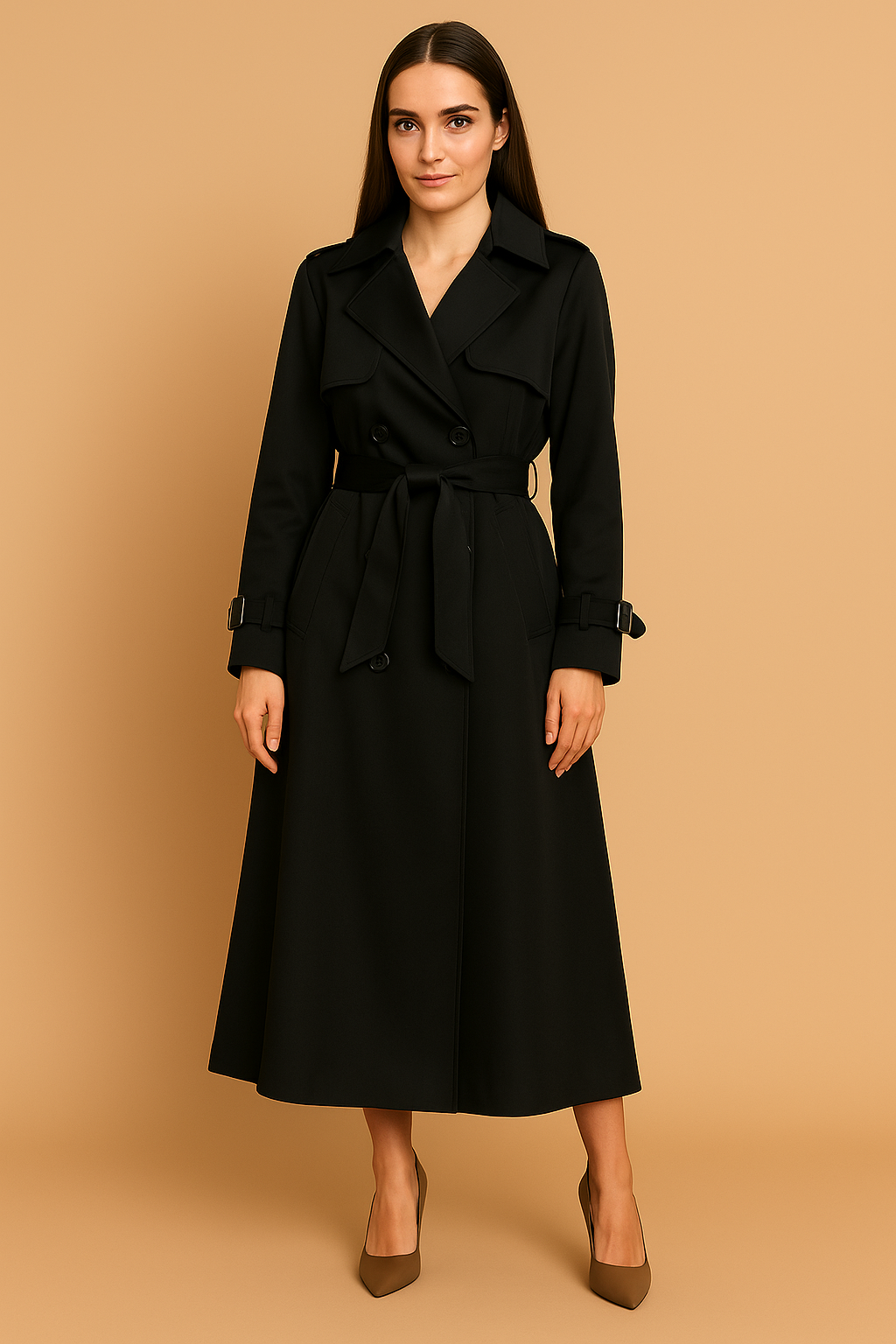 Leven™ | Trench-coat long et élégant
