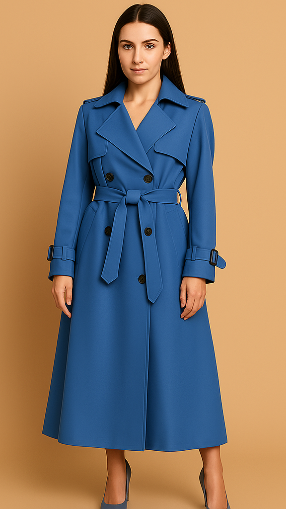 Leven™ | Trench-coat long et élégant