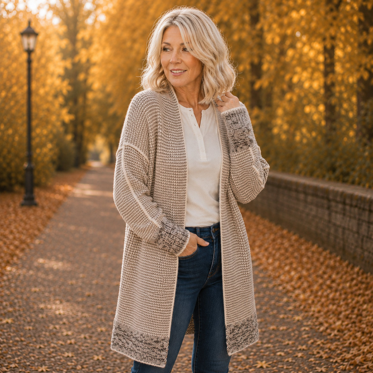 Suzanne | Cardigan en Maille Douce à Superposer