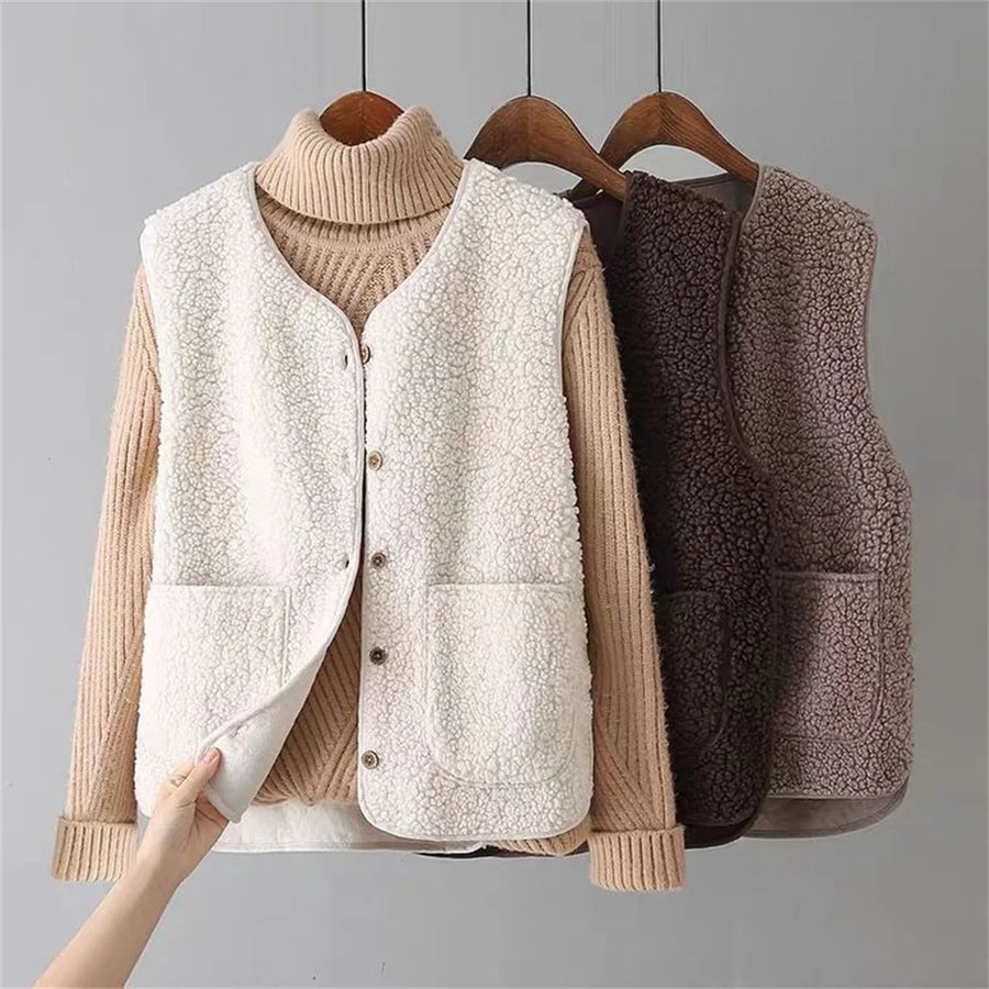 Lucienne | Cardigan Classique en Maille Douce