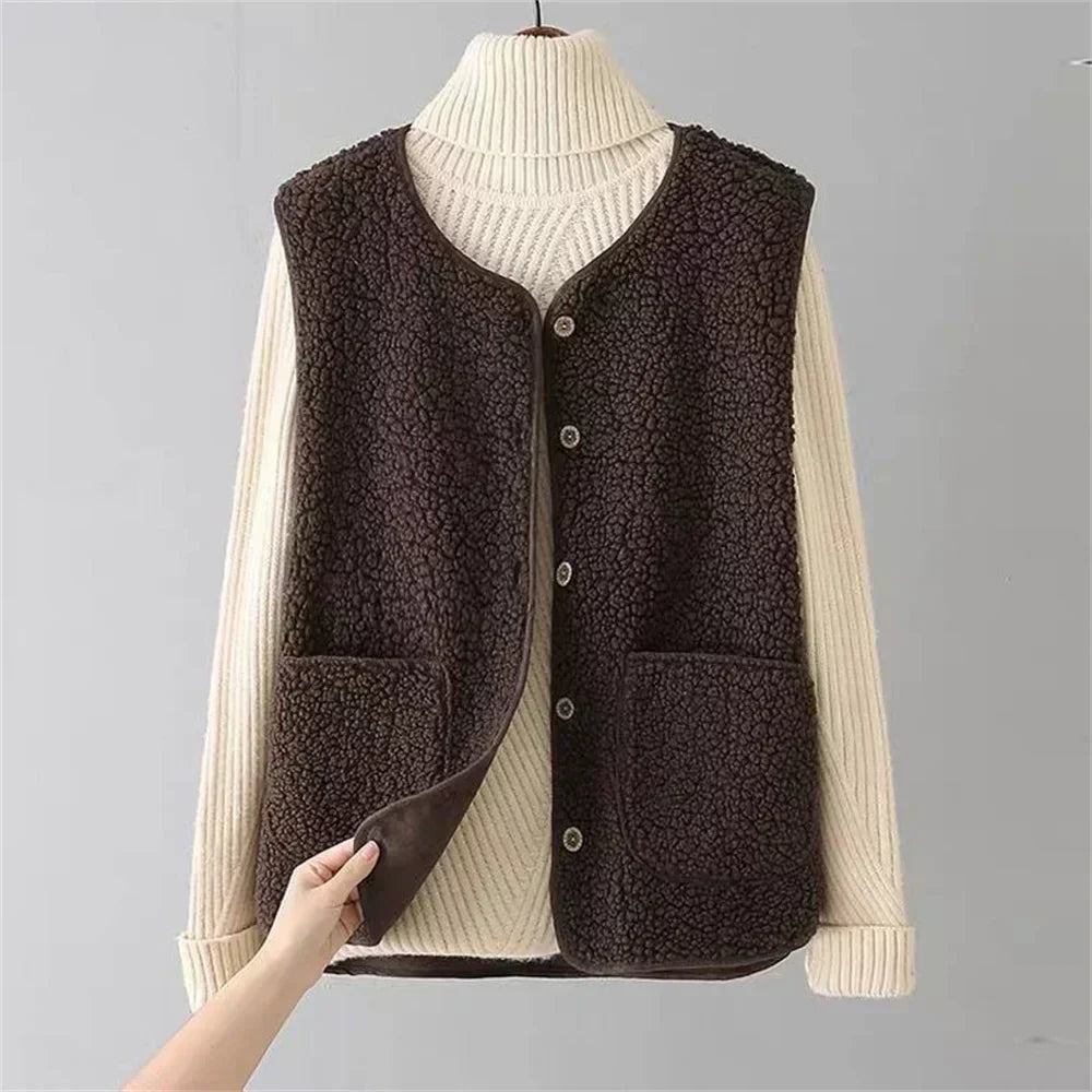 Lucienne | Cardigan Classique en Maille Douce