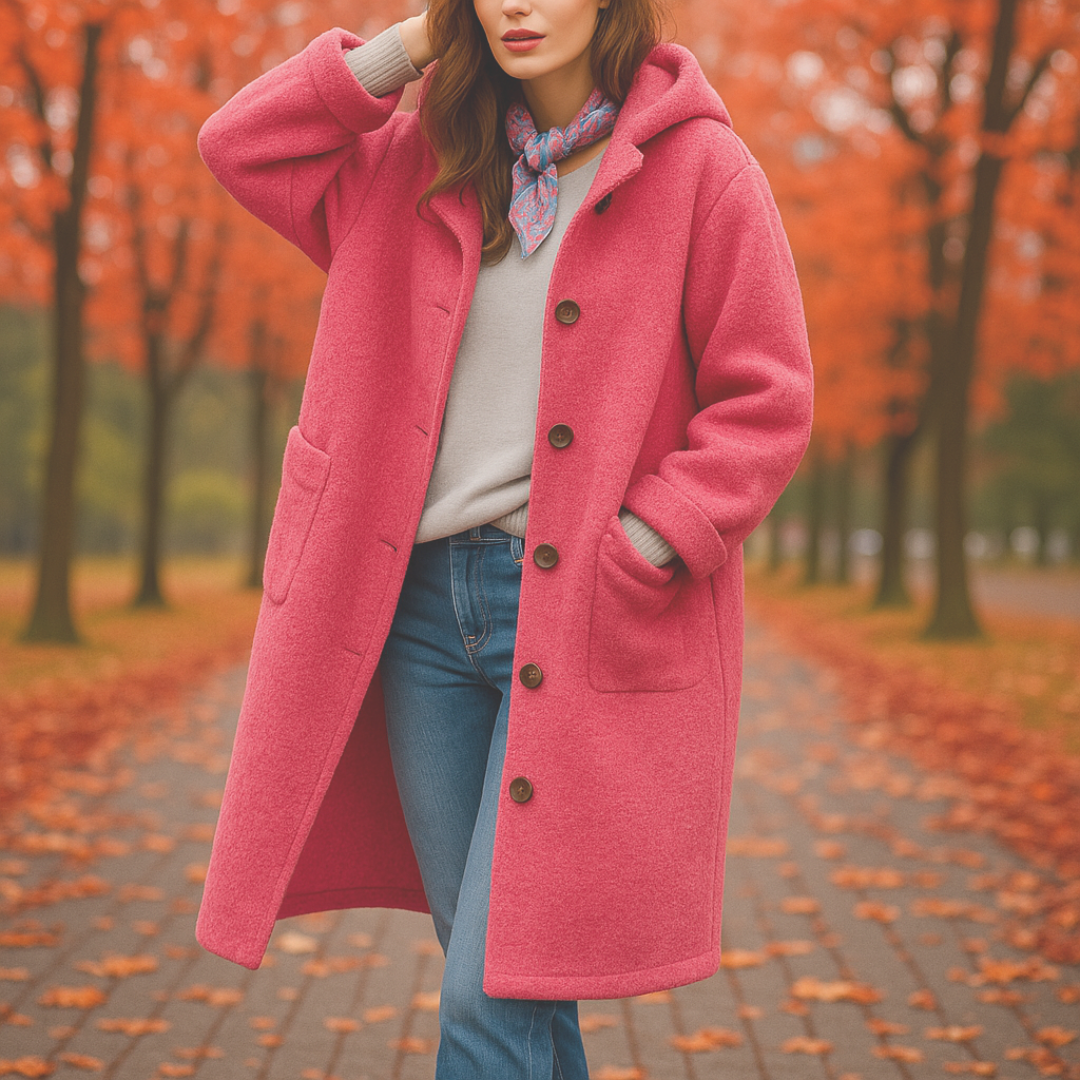 Liora™ | Manteau en laine oversize confortable
