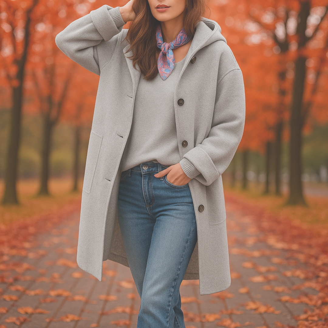 Liora™ | Manteau en laine oversize confortable