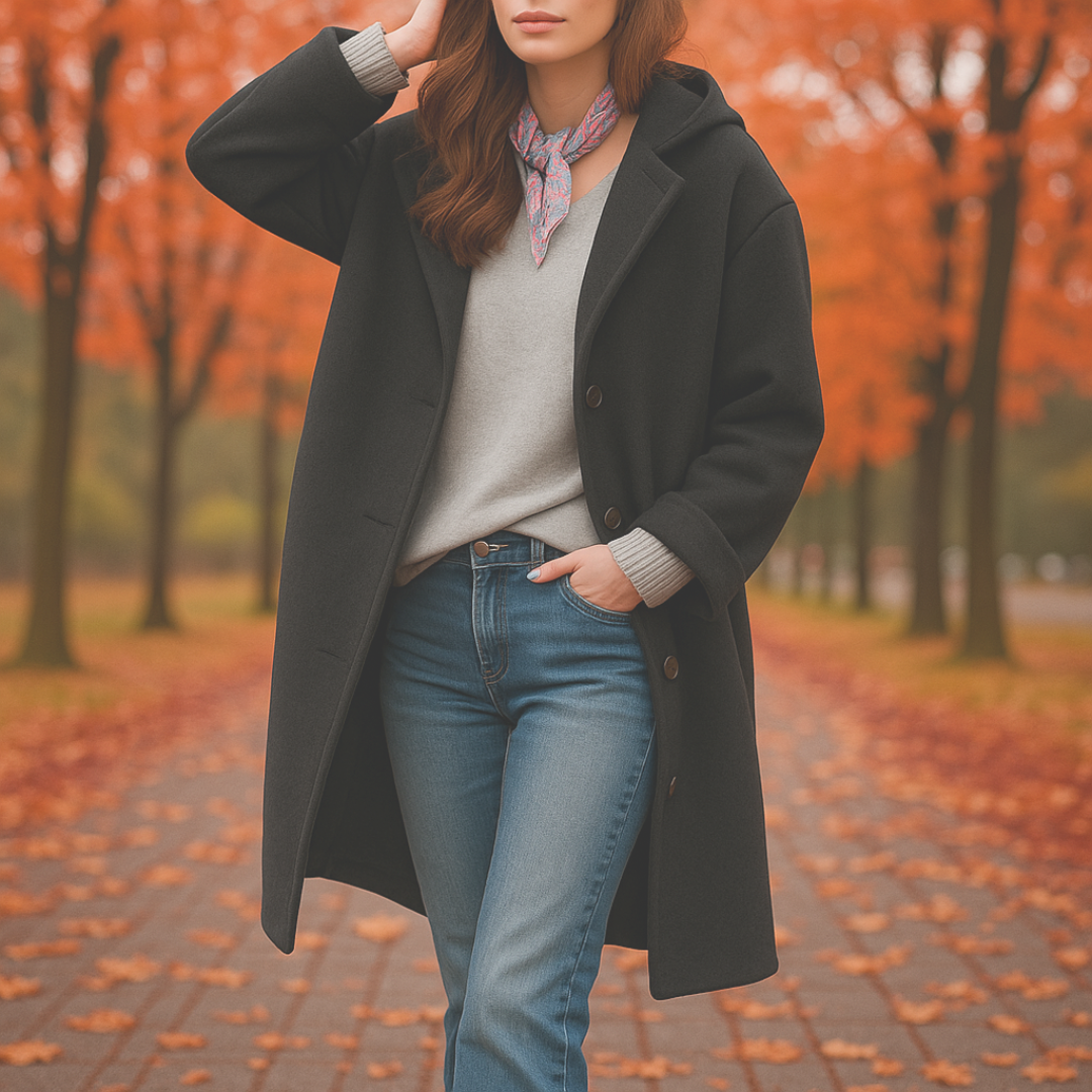 Liora™ | Manteau en laine oversize confortable
