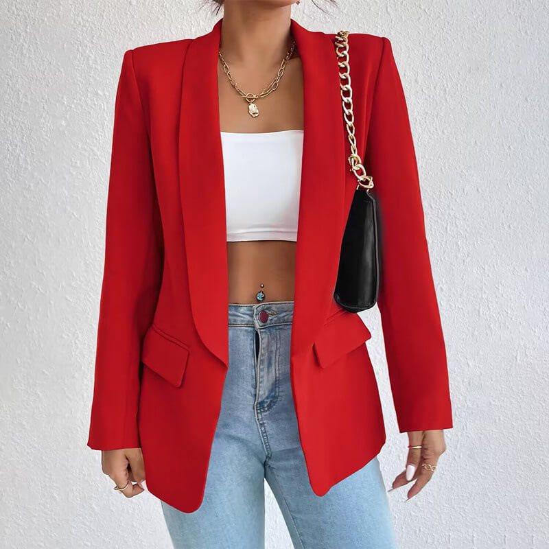 Lucile | Élégant blazer ouvert à manches longues