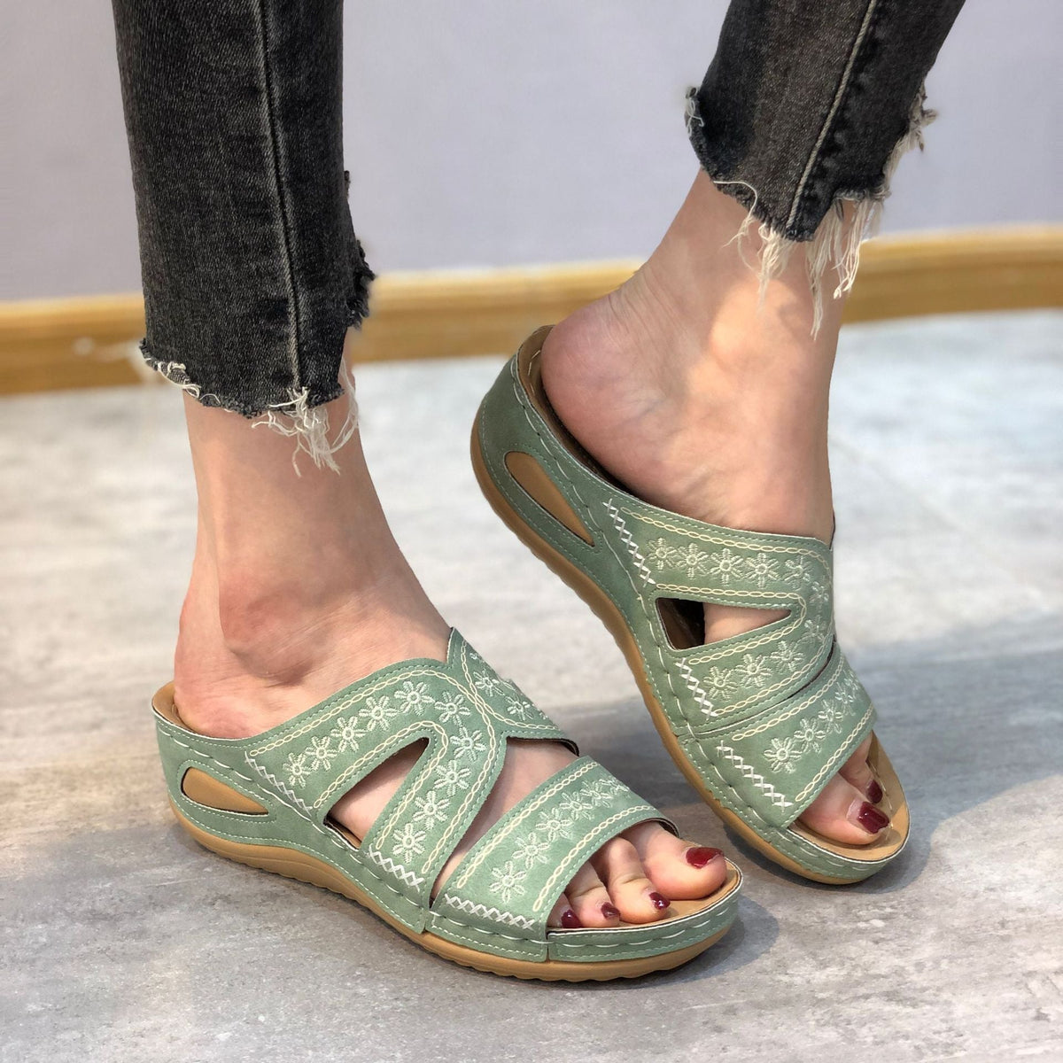 Sandales Sandy's™ pour un confort au quotidien