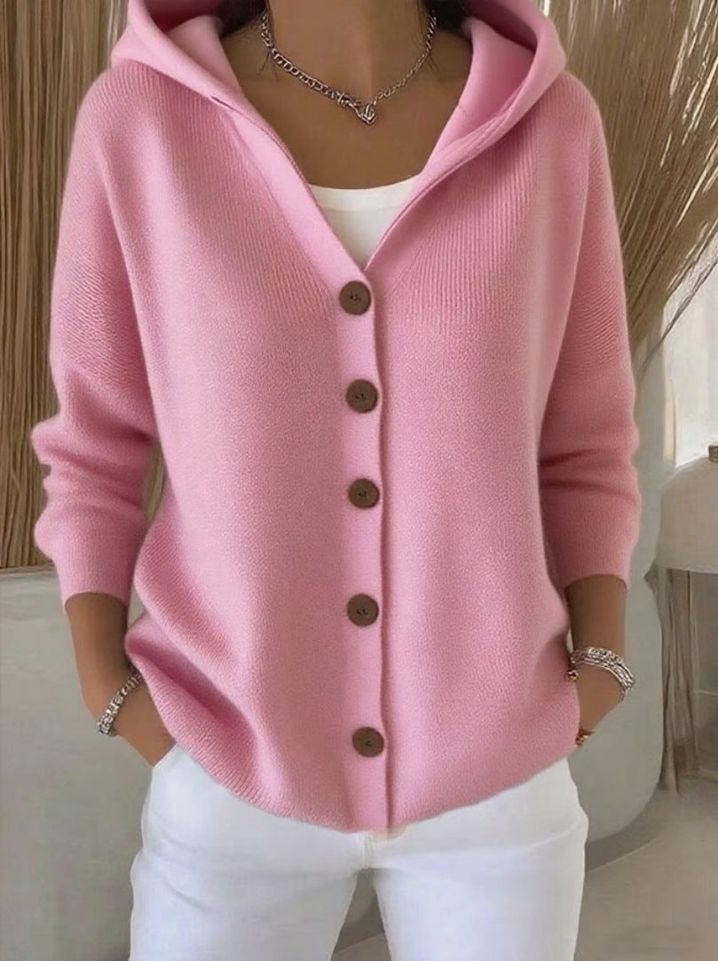 Josette | Gilet en coton à boutons contrastants