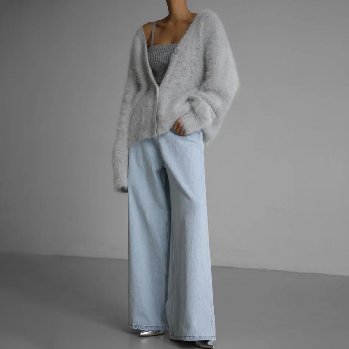 Léonie | Élégant cardigan en cachemire