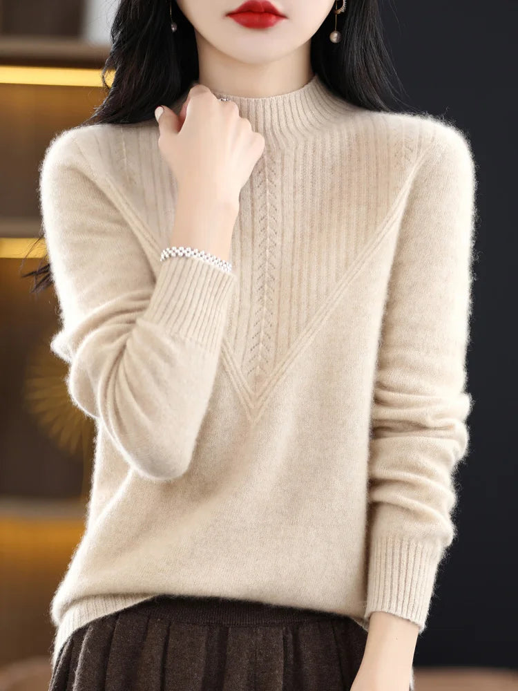 Liliane | Pull élégant en cachemire