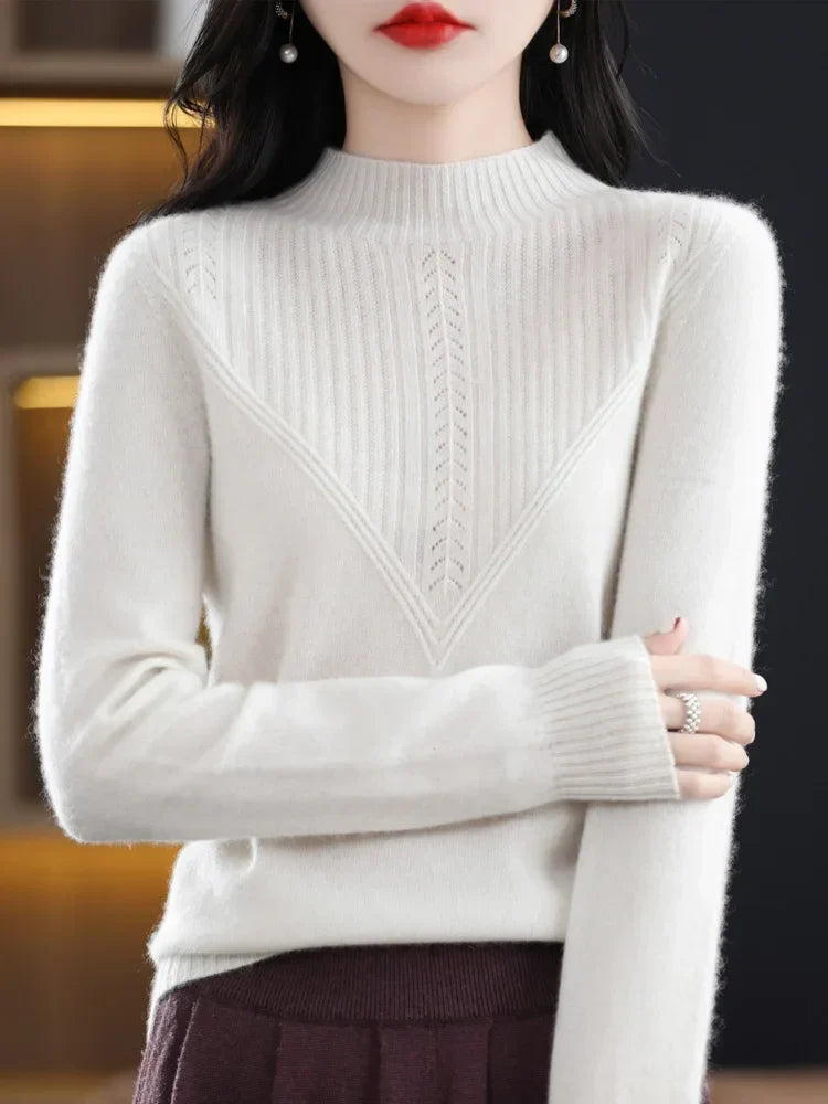 Liliane | Pull élégant en cachemire