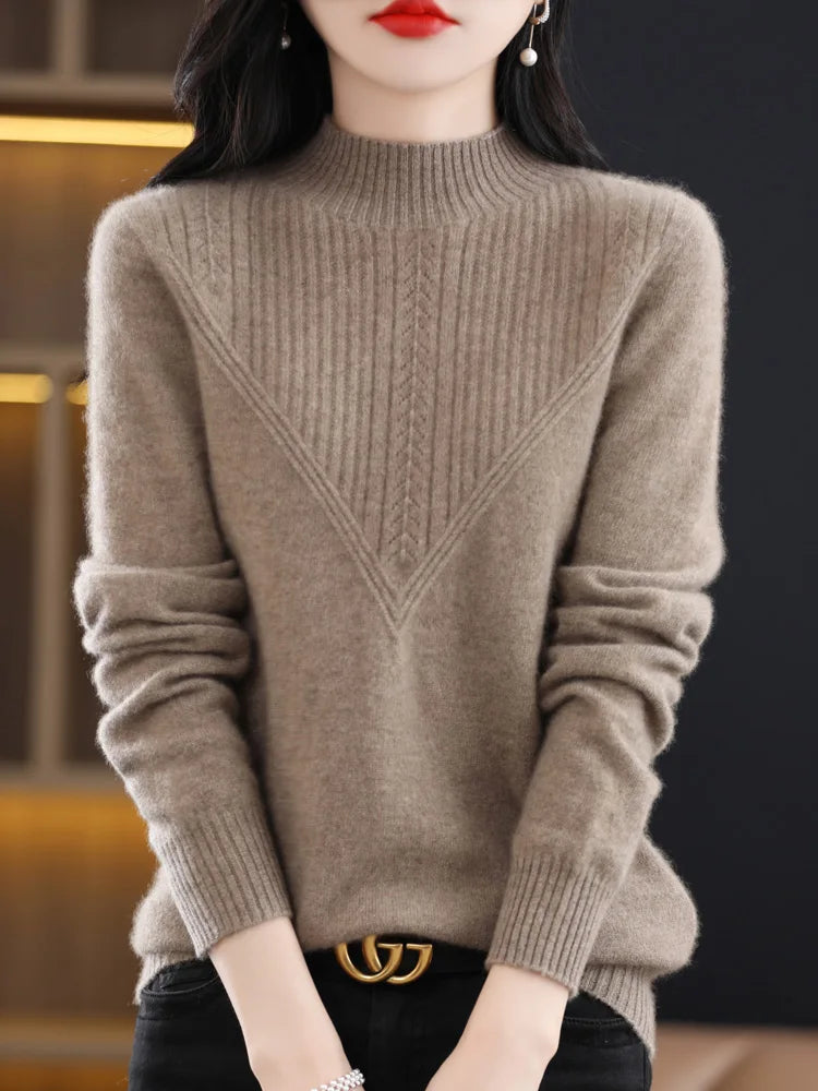 Liliane | Pull élégant en cachemire