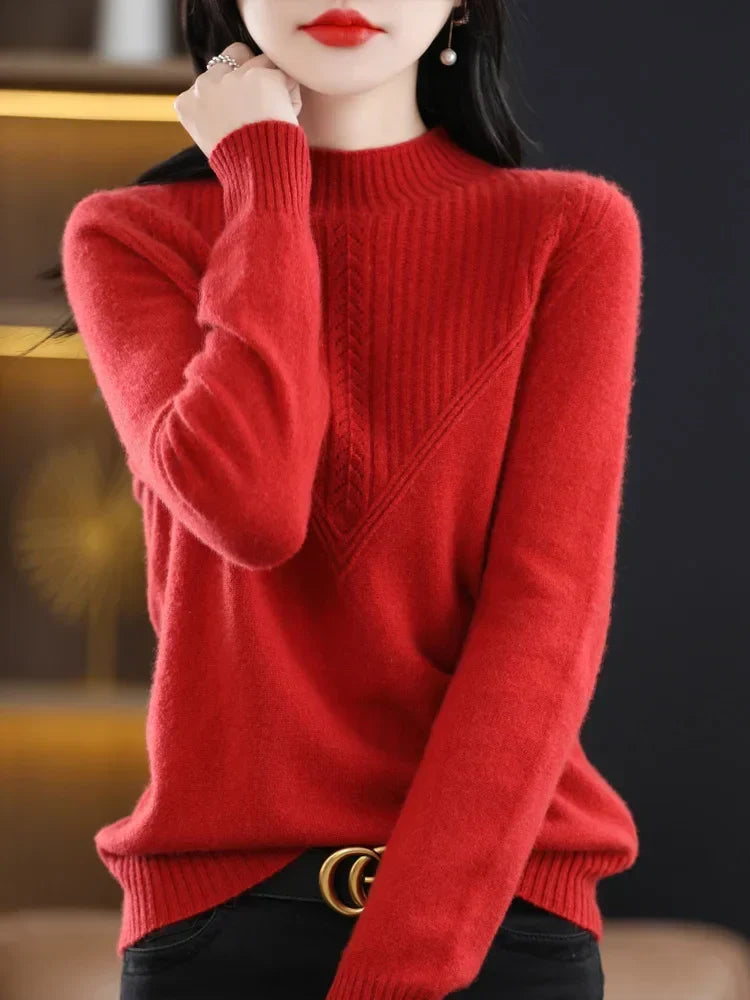 Liliane | Pull élégant en cachemire