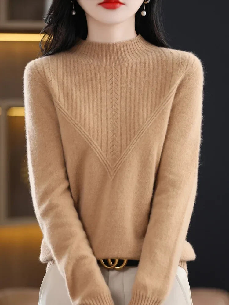 Liliane | Pull élégant en cachemire