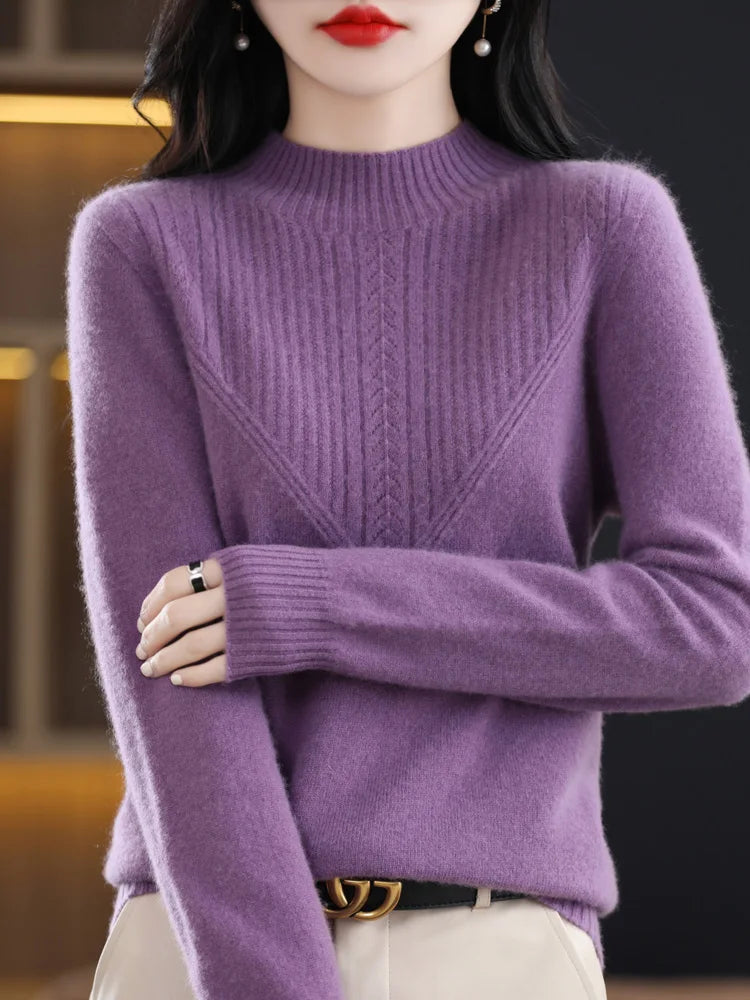 Liliane | Pull élégant en cachemire