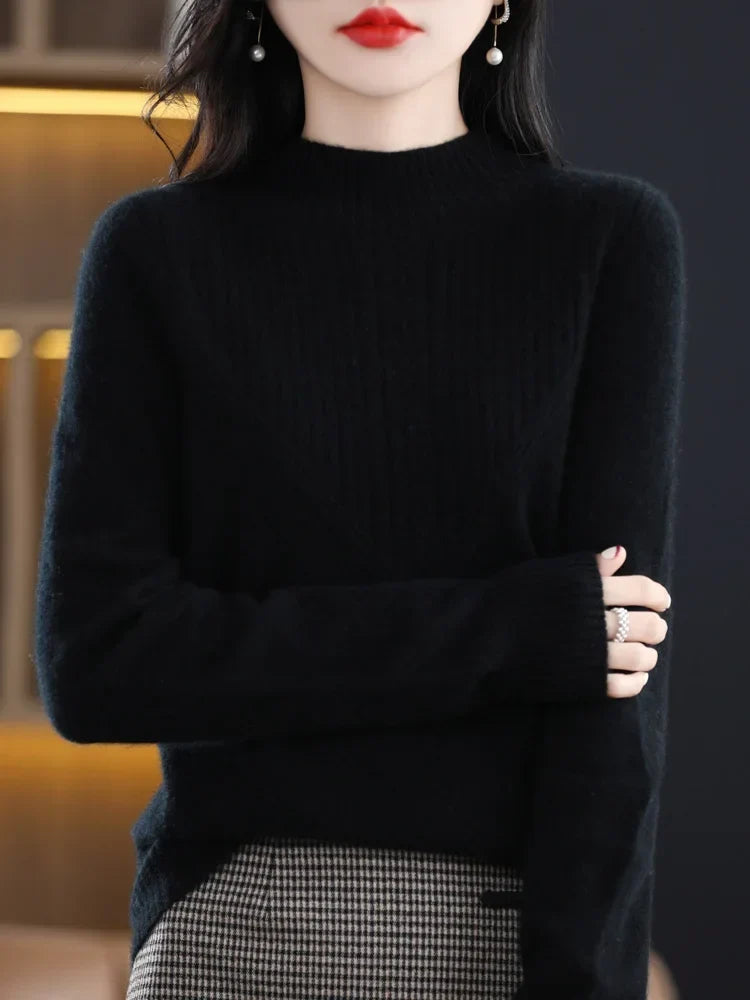 Liliane | Pull élégant en cachemire