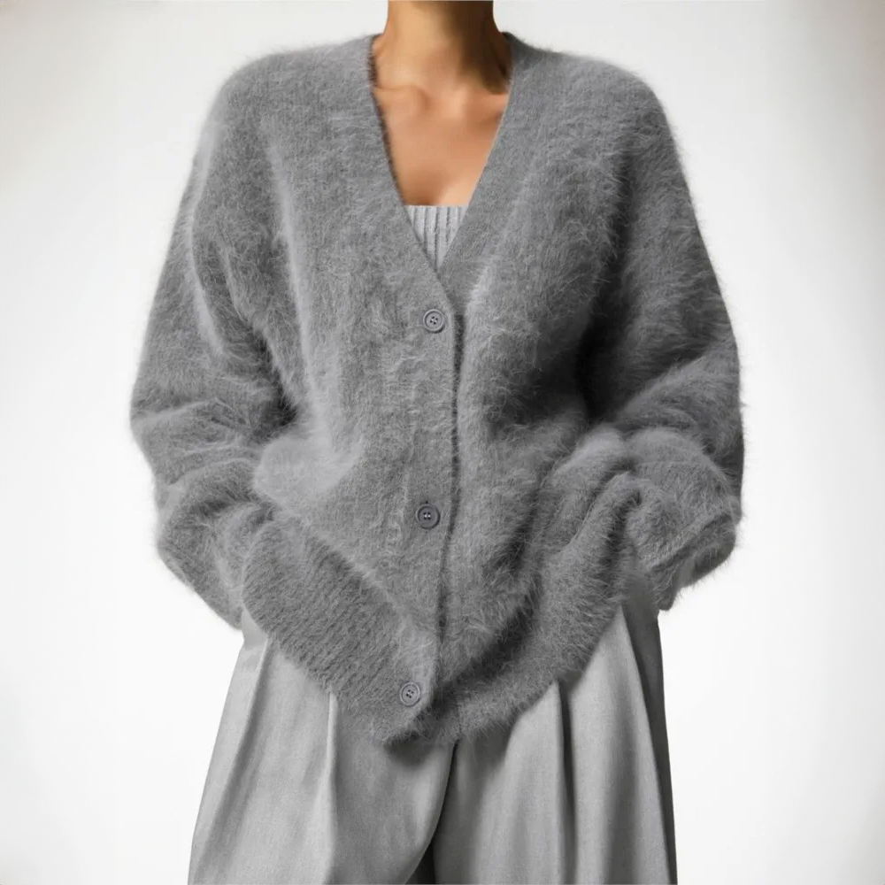 Léonie | Élégant cardigan en cachemire