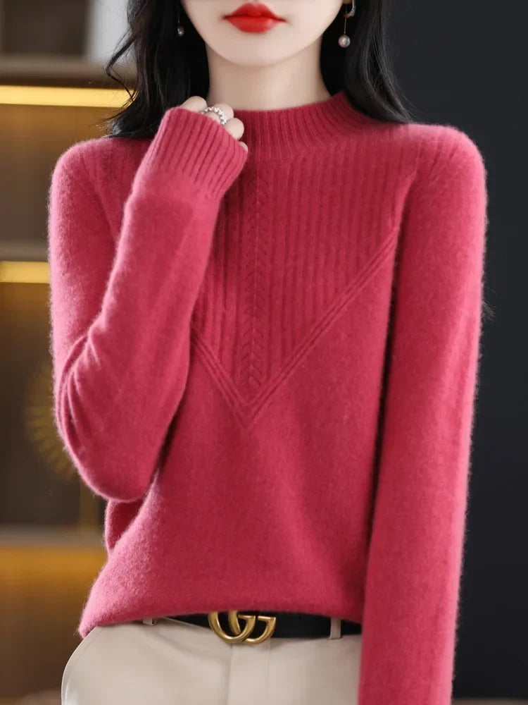 Liliane | Pull élégant en cachemire