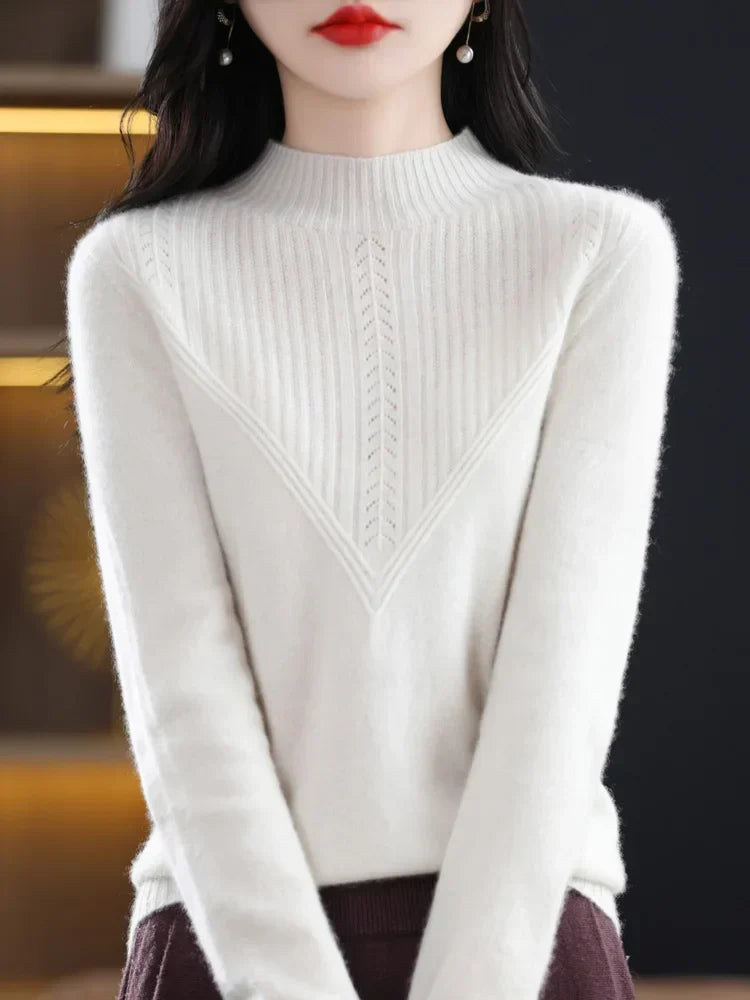 Liliane | Pull élégant en cachemire