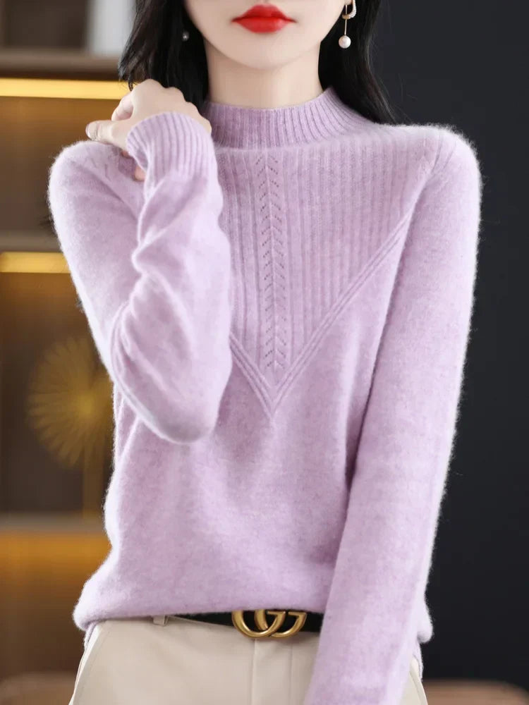 Liliane | Pull élégant en cachemire