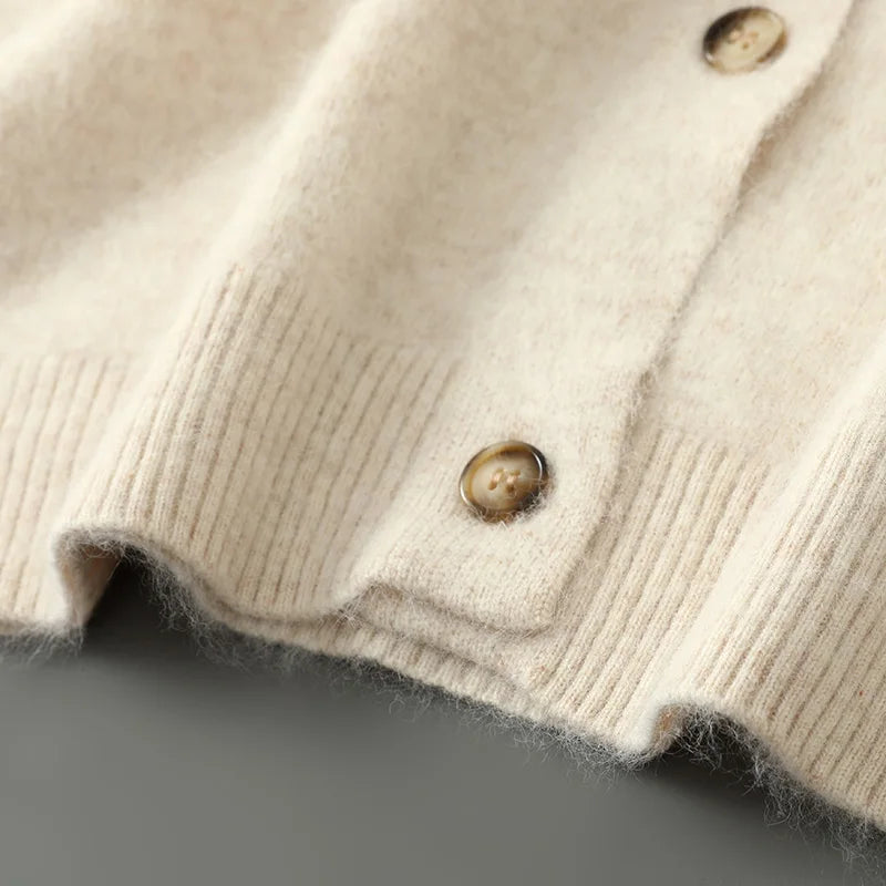 Colombe | Cardigan Élégant en Cachemire