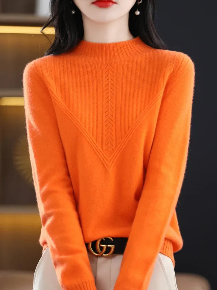 Liliane | Pull élégant en cachemire