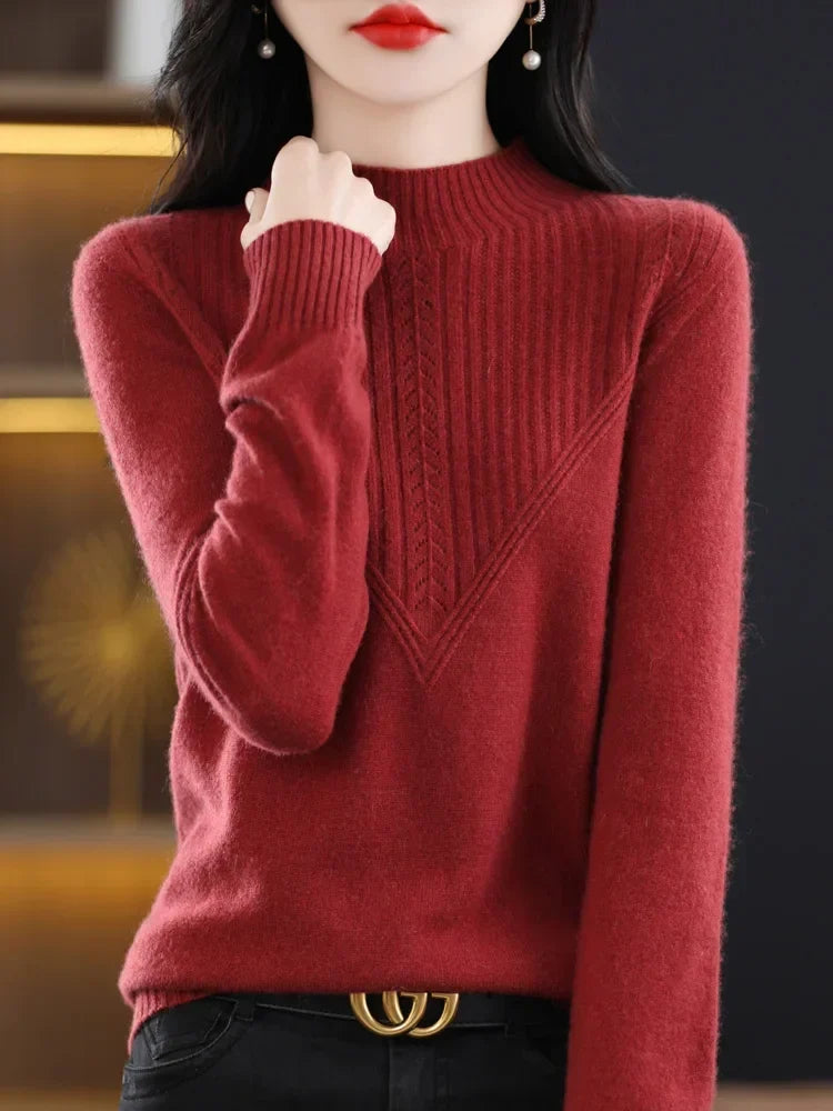 Liliane | Pull élégant en cachemire