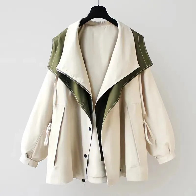 Daphné™ | Veste Élégante d'Automne Résistante au Vent et à la Pluie