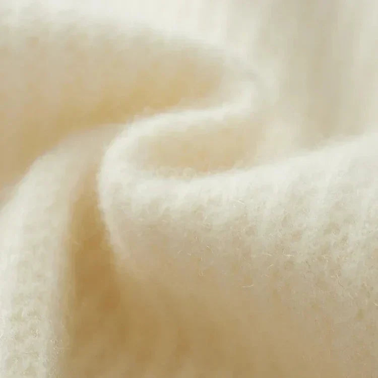 Manon | Gilet zippé à capuche en laine mérinos
