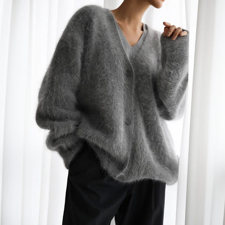 Léonie | Cardigan Élégant en Cachemire