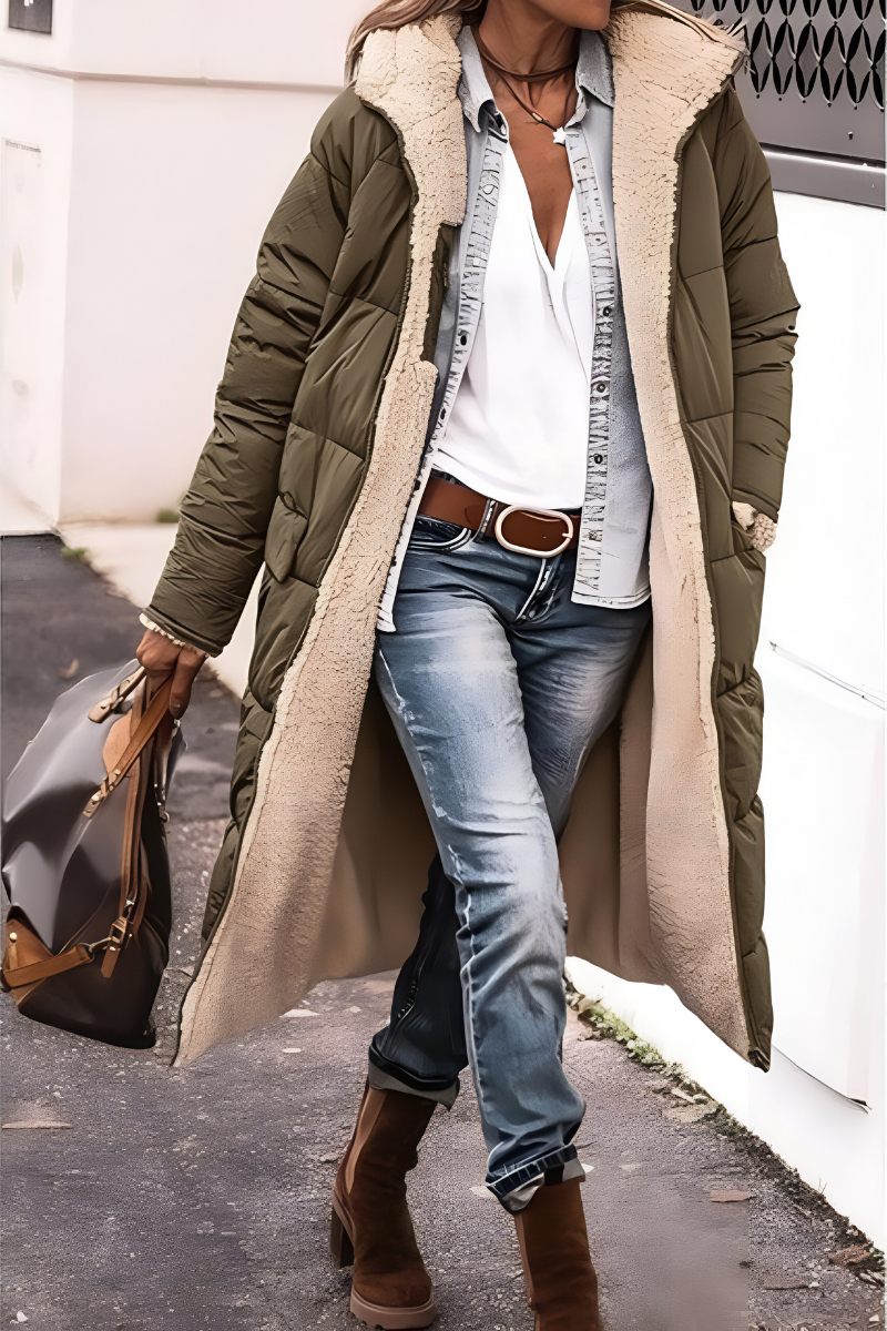 Joni™ | Manteau élégant et épais rembourré