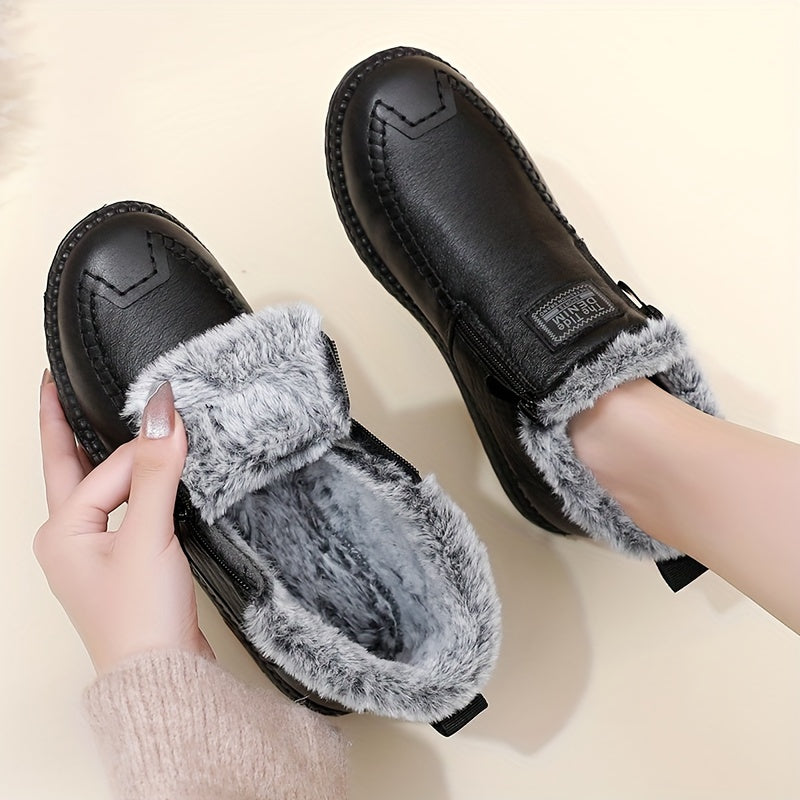 Jeannine | Bottines d'hiver doublées antidérapantes