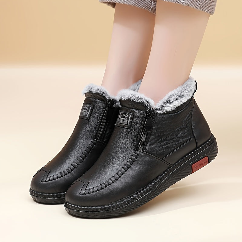 Jeannine | Bottines d'hiver doublées antidérapantes