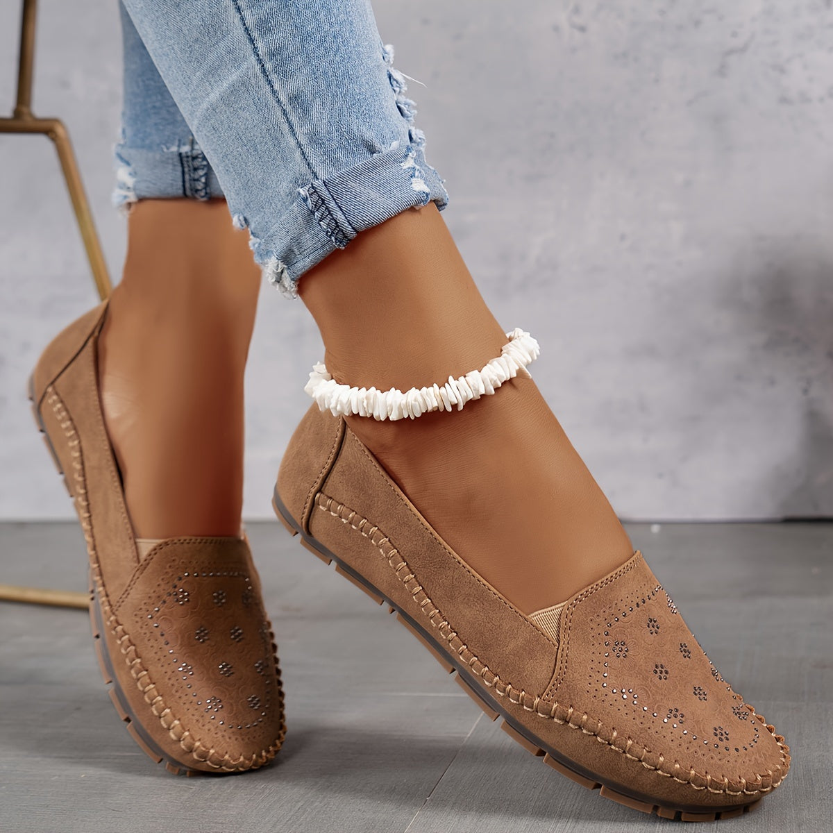 Perrine | Chaussures Confort Respirantes à Semelle Stable