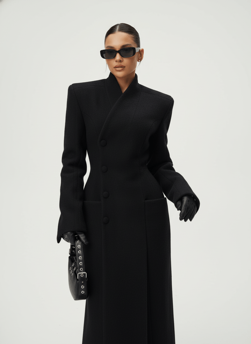 Sona™ | Manteau Maxijas Élégant Cintré