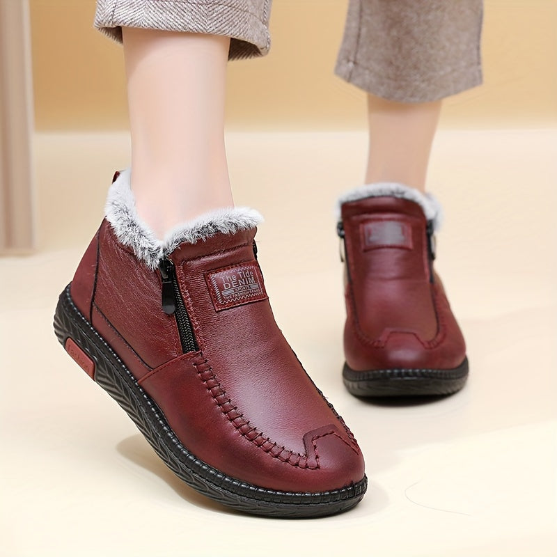 Jeannine | Bottines d'hiver doublées antidérapantes