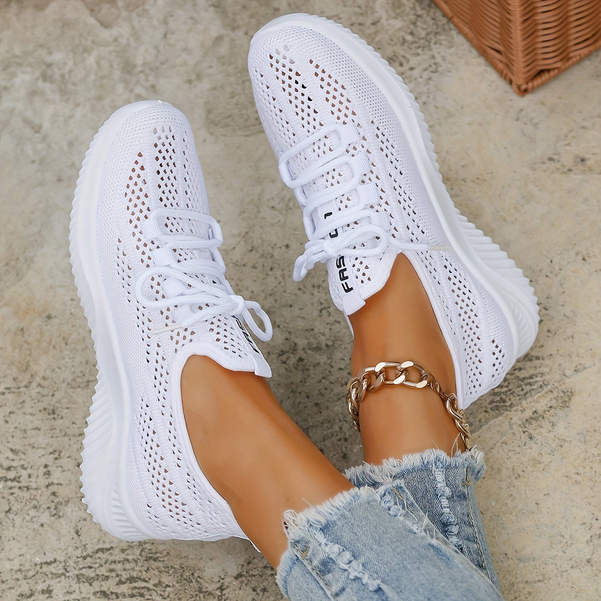 Colette | Baskets Respirantes Confort Total + SEMELLES OFFERTES
