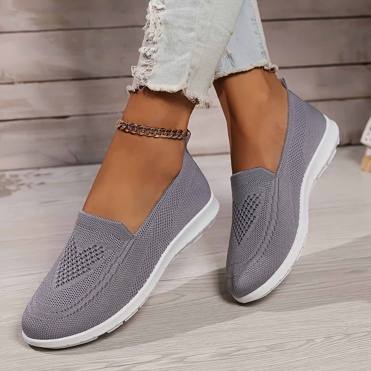 Blandine | Mocassins Ergonomiques Plats · Semelles Offertes