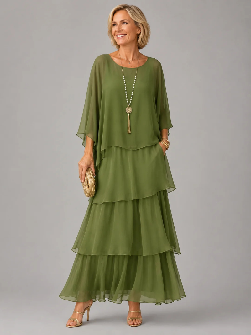 Garance | Robe longue fluide et élégante