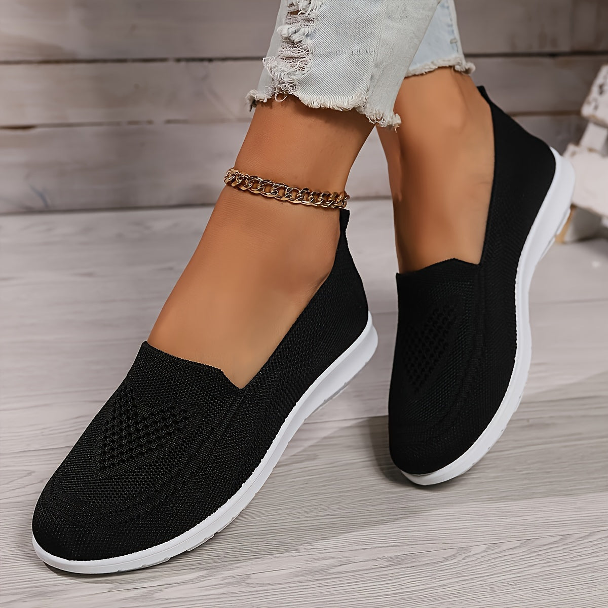 Blandine | Mocassins Ergonomiques Plats · Semelles Offertes