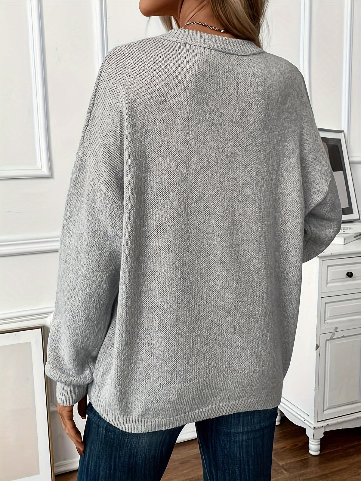 Amandine | Pull Décontracté Chic en Maille Chaude