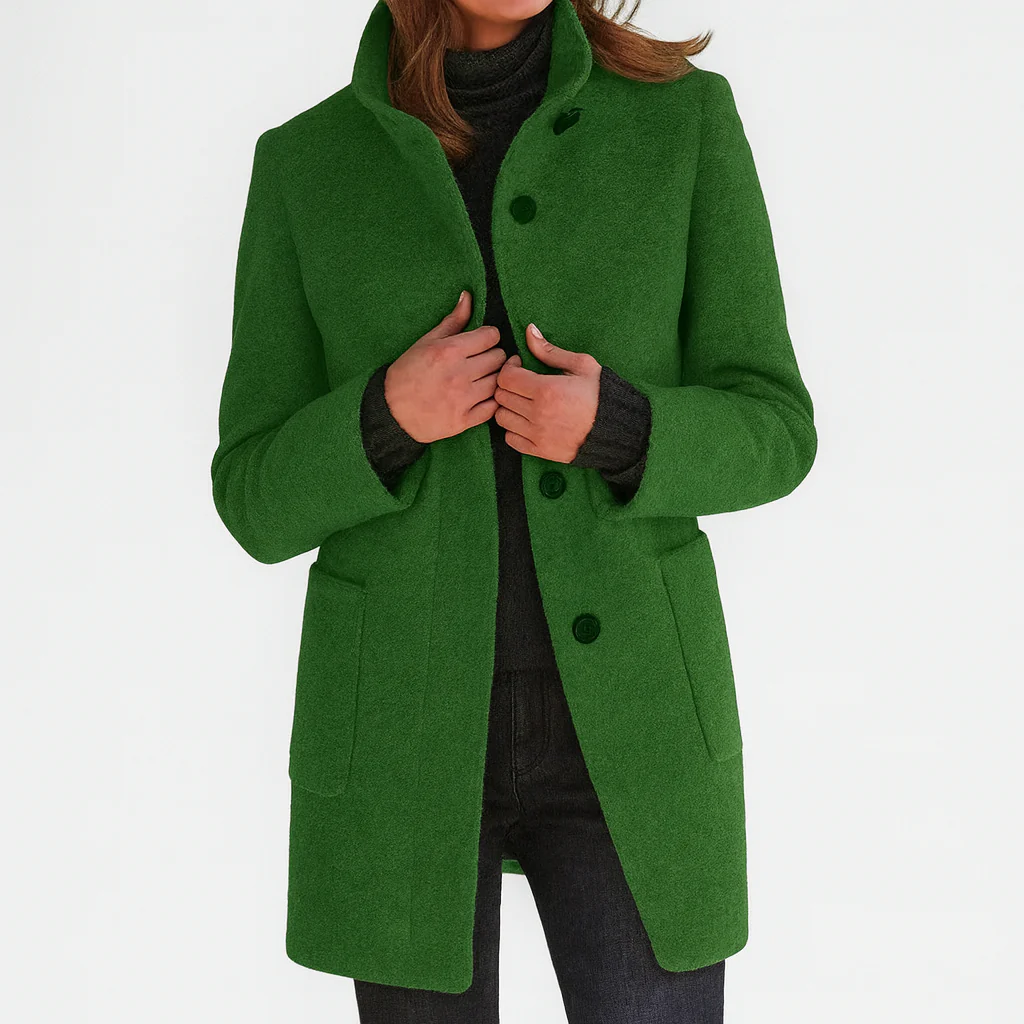 Hermine | Manteau Élégant à Coupe Structurée
