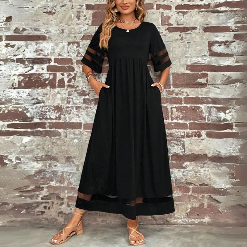 Cerelia | Robe midi flatteuse qui affine le ventre
