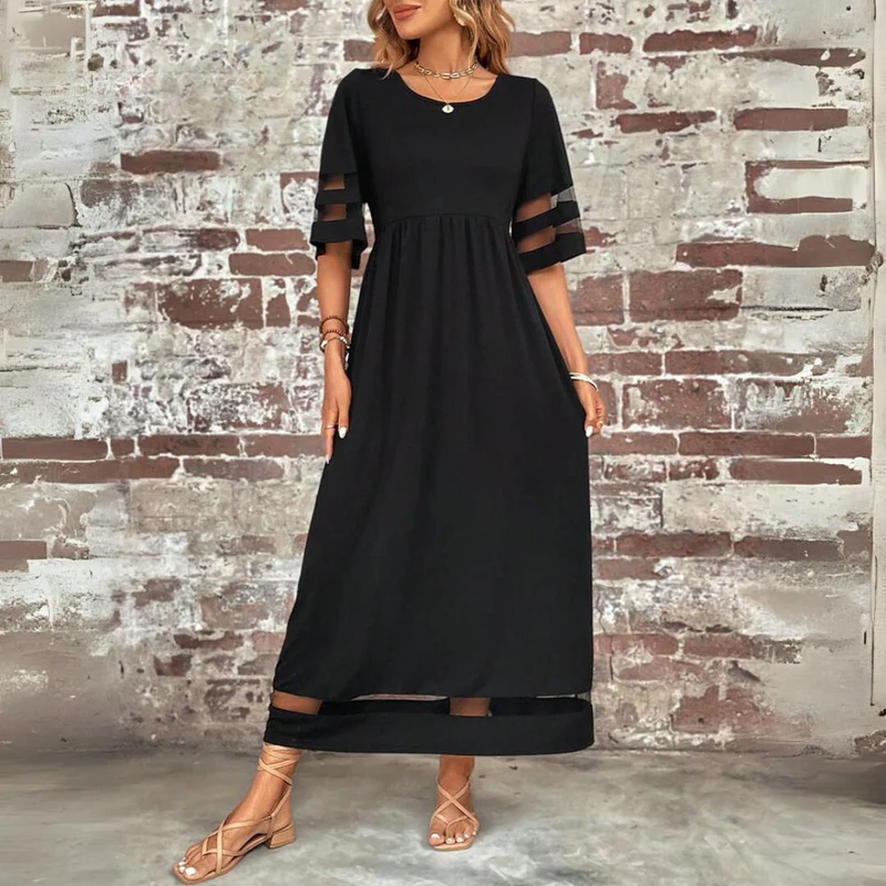 Cerelia | Robe midi flatteuse qui affine le ventre
