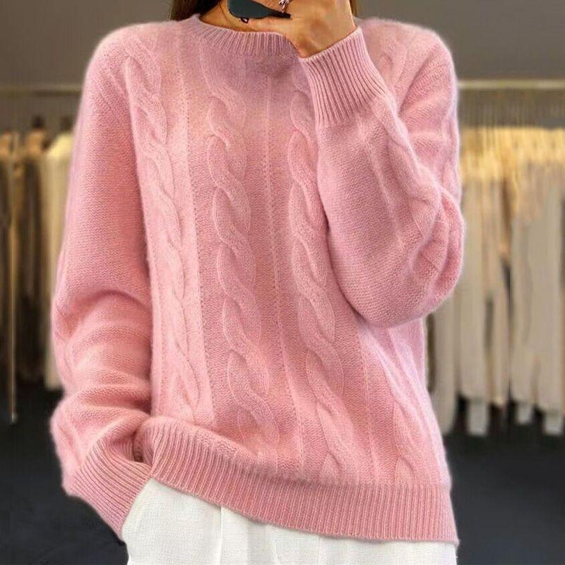 Sandrine | Pull ample et doux en maille souple