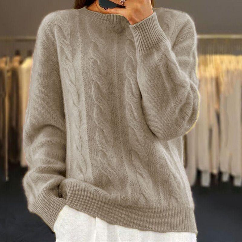 Sandrine | Pull ample et doux en maille souple
